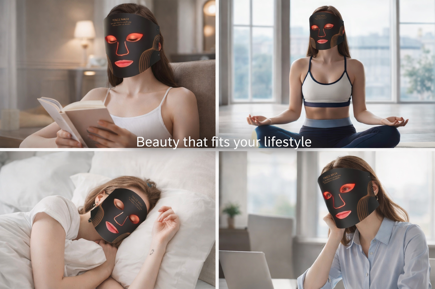 Thalita Glow Mask™ – Máscara LED Facial 7 Colores